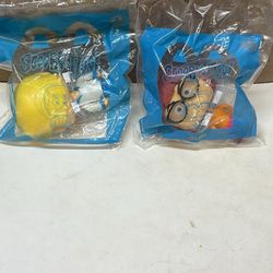 2021 McDonalds Scooby-Doo Velma & Fred Toy Figure Bobble Head.
