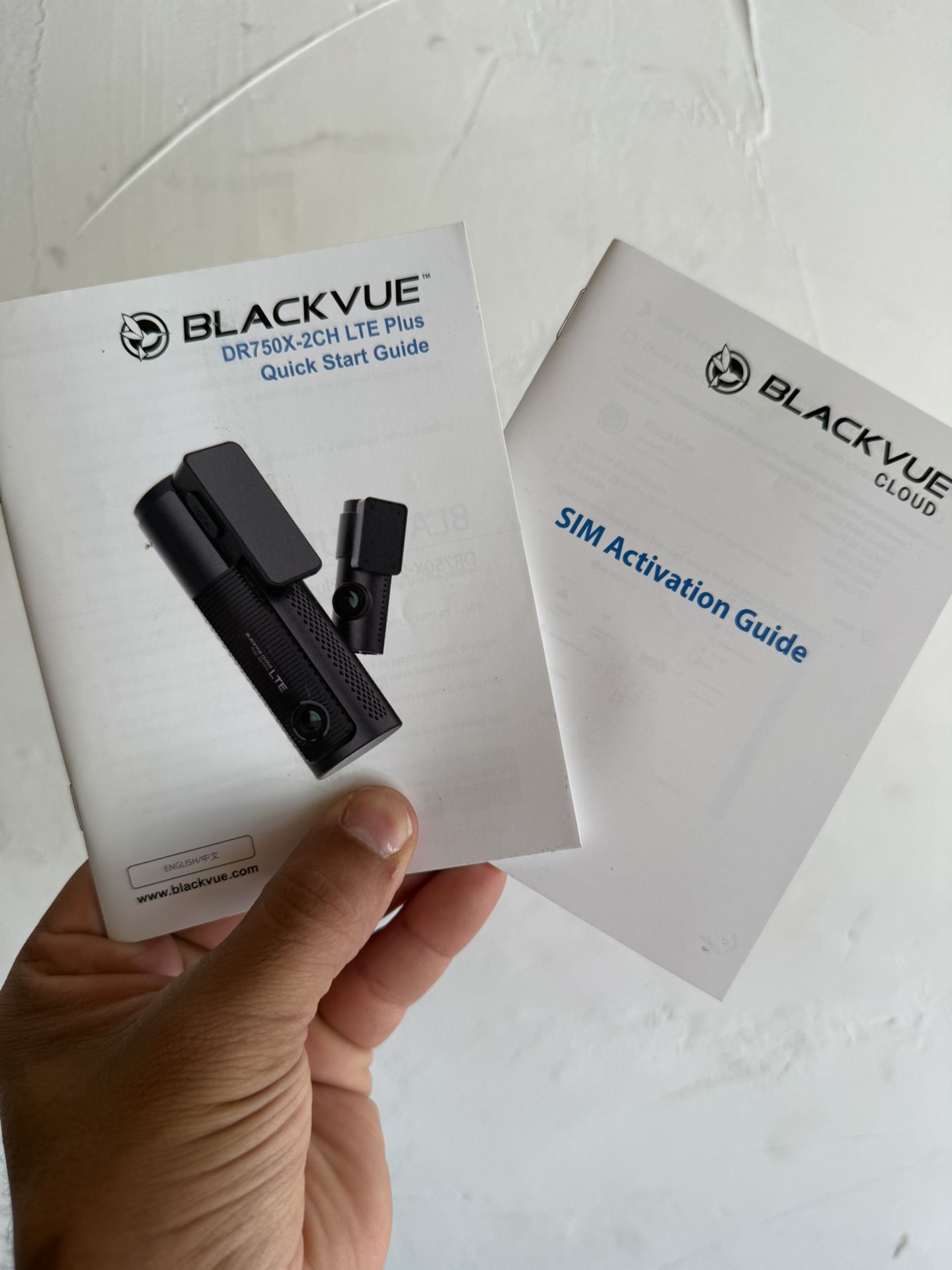 Blackvue DR750X-2Ch LTE Plus Manual Guide Only
