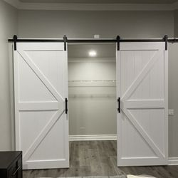 Barn Door Closets 40/96 Two