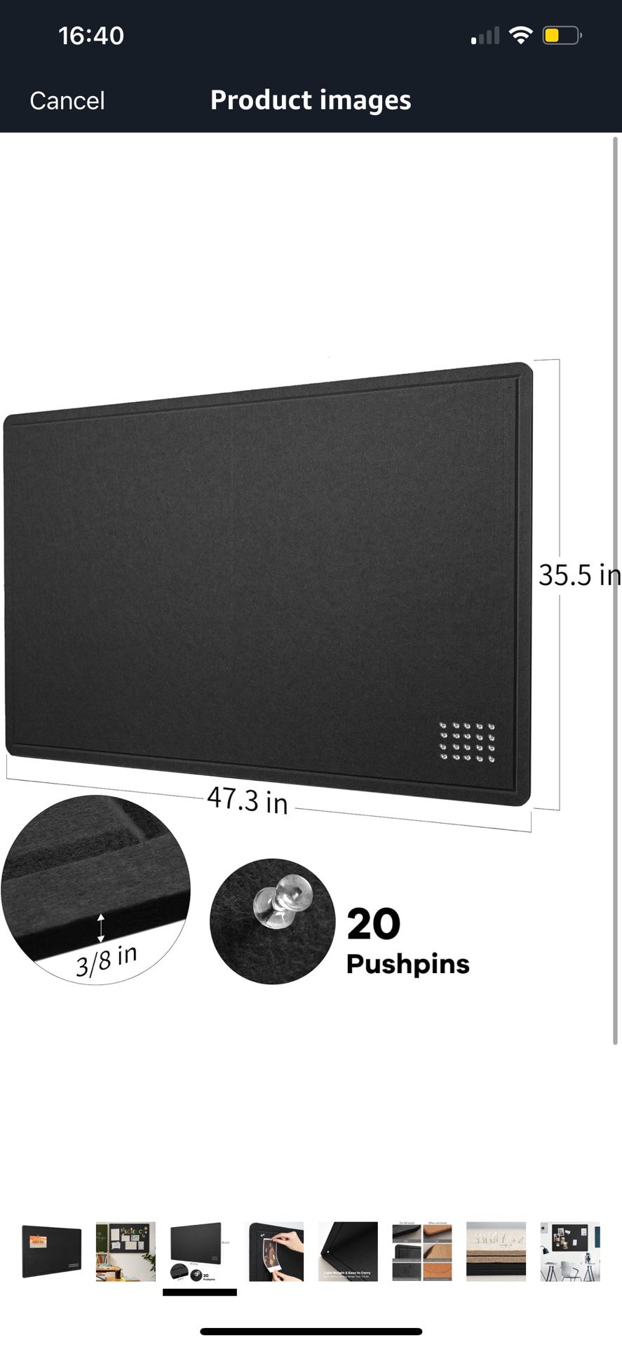 Large Bulletin Board Decorative felt board