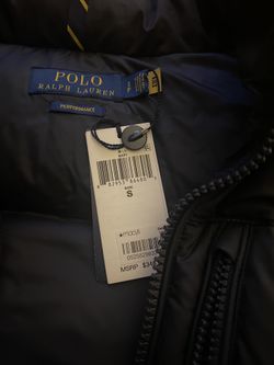 Dark Blue Ralph Lauren Puffer Jacket