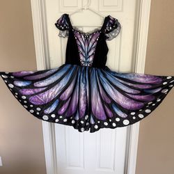 Adult XL Butterfly Costume  With Sunglasses