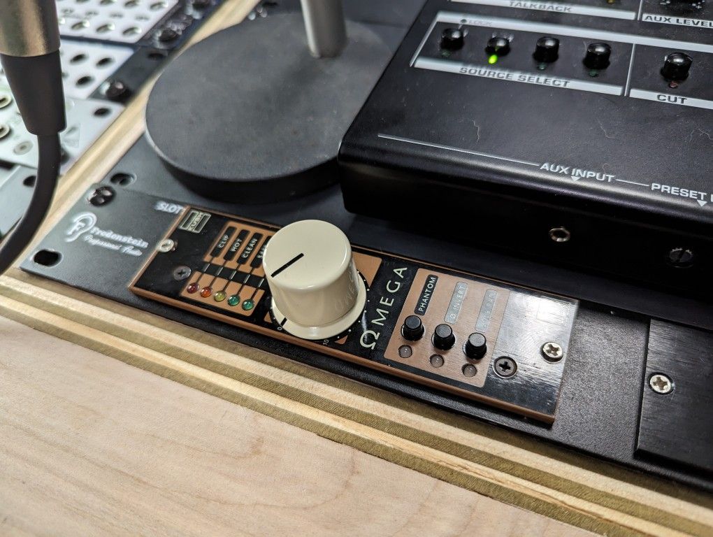 Kush Audio Omega 500 Series Microphone Preamp