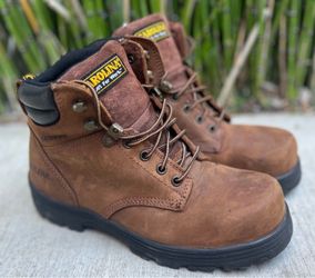 Carolina Waterproof Safety Toe  Work Boots.. Sz 8 Men’s..Oil & slip resistant.. Located west roseville.