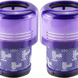 Improvedhand Filter Replacement for Dyson V11 Animal, V11 Torque Drive Detect Cordless Vacuum, Replace Part # 970013-02 (2 Pack)

