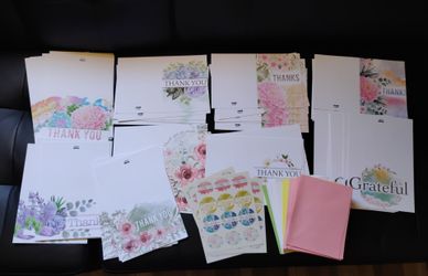 Thank You Cards lot of 72