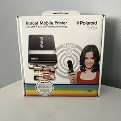 Polaroid PoGo Instant Mobile Printer Zink NEW Factory Sealed CZA-20011B