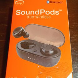 iHip Sound Pods, True Wireless, Bluetooth 