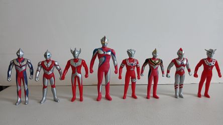 Ultra Man Vinyl Figures.