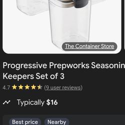 Progressive Seasoning Keepers