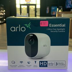 Arlo Essential Spotlight Security Camera New