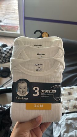 All white baby shirts