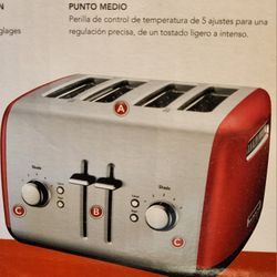 Kitchen Aid 4 Slide Toaster - Tostadora
