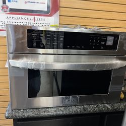 LG 30 In.width 1.7 CU.FT Built-IN Microwave &Speed Oven 