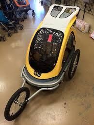 Via Velo Montalban 4 Bike Trailer with Jogger Kit