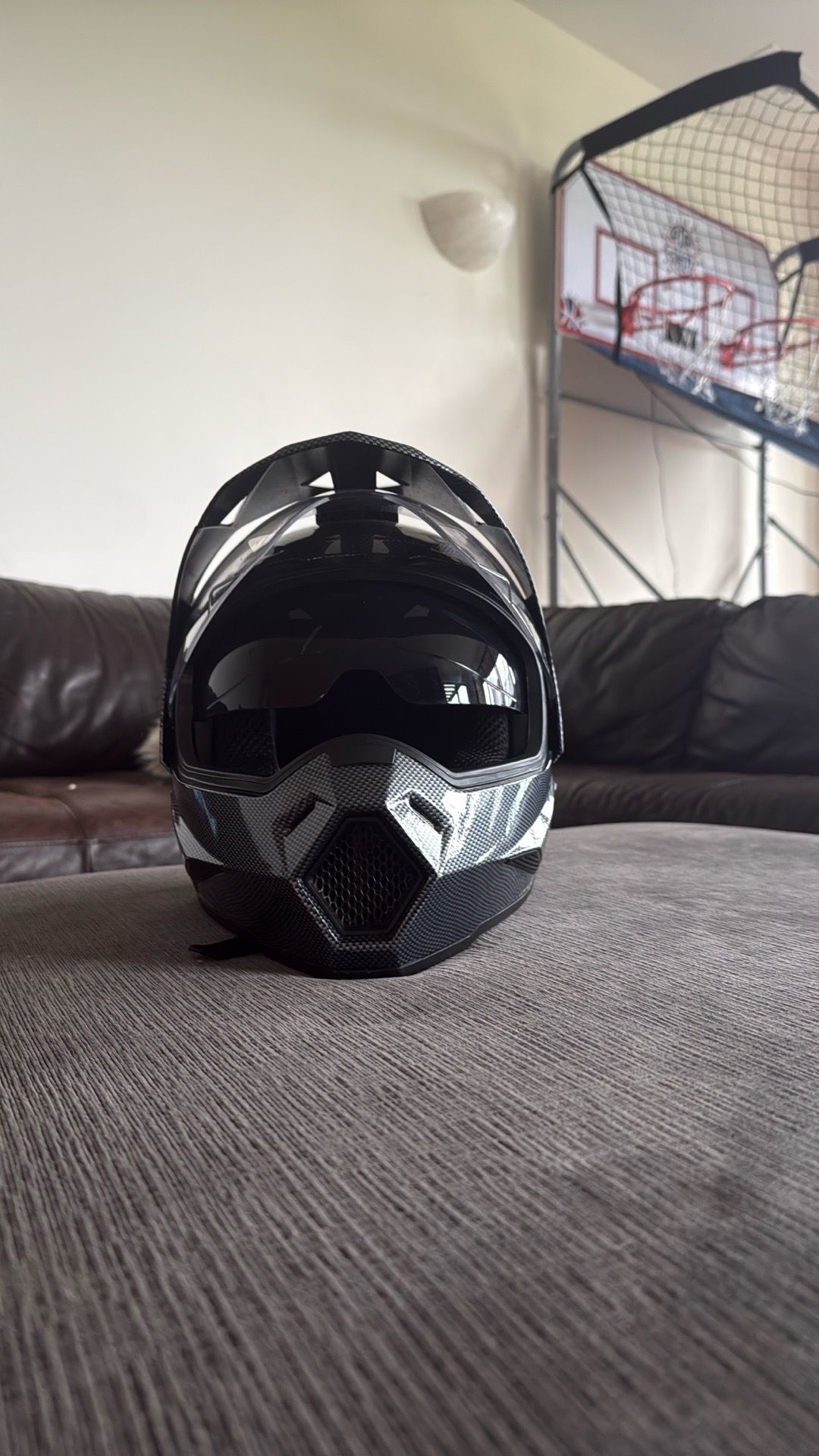 Youth Medium (52-53 cm) sized dirtbike helmet