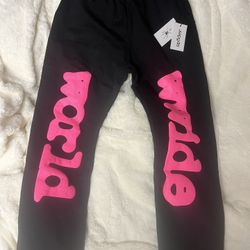 sp5der sweatpants/hoodies 