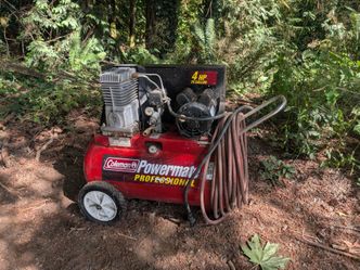 Portable Electric Air Compressor $40 OBO - 4 hp / 20 gallon Coleman Powermate Professional