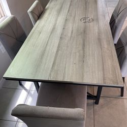 Table And 5 Chairs 