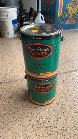 Dunn-Edwards Acri-Hues Exterior Eggshell Paint (2 Cans)