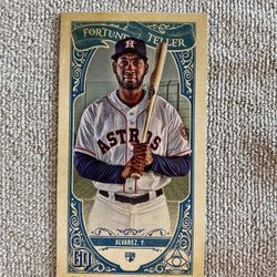 Yordan Alvarez Rookie Card Lot