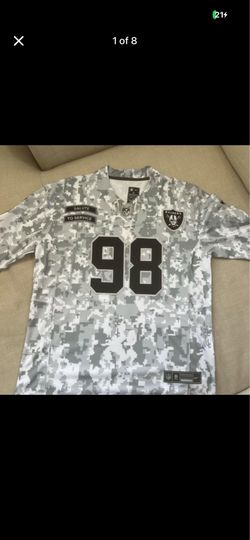 Nike Las Vegas Raiders Maxx Crosby Salute to Service Jersey Size XL