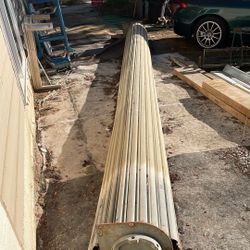 23 Foot Wide Roll Up Door Curtain 