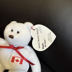 Rare “Maple The Bear” beanie baby