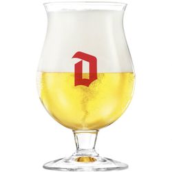 Duvel Belgian Beer Chalice Glass New
