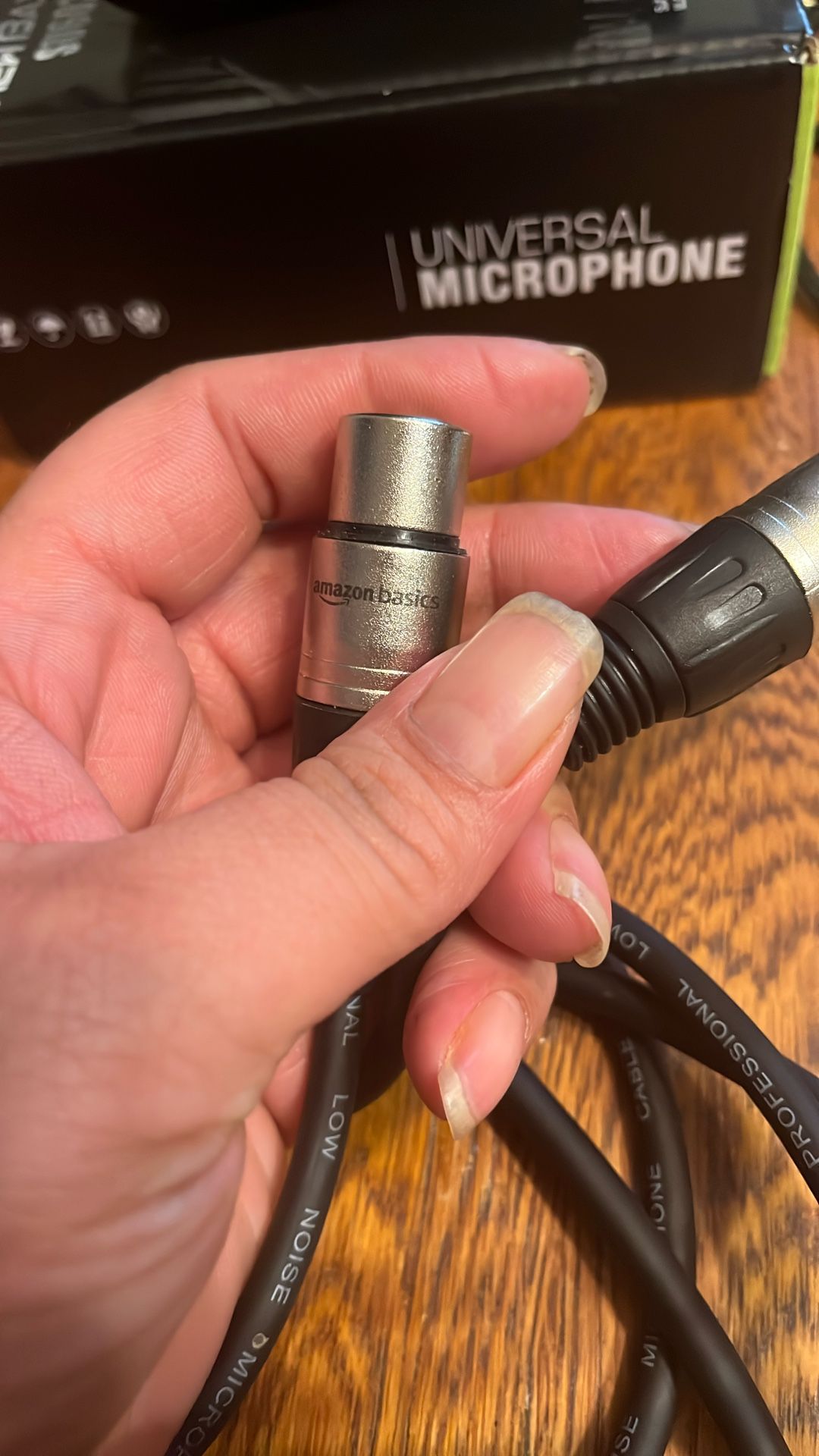 Cable For condenser microphone