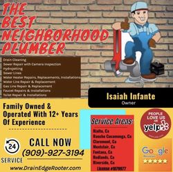 Drain Edge Rooter (Rialto, Ca)