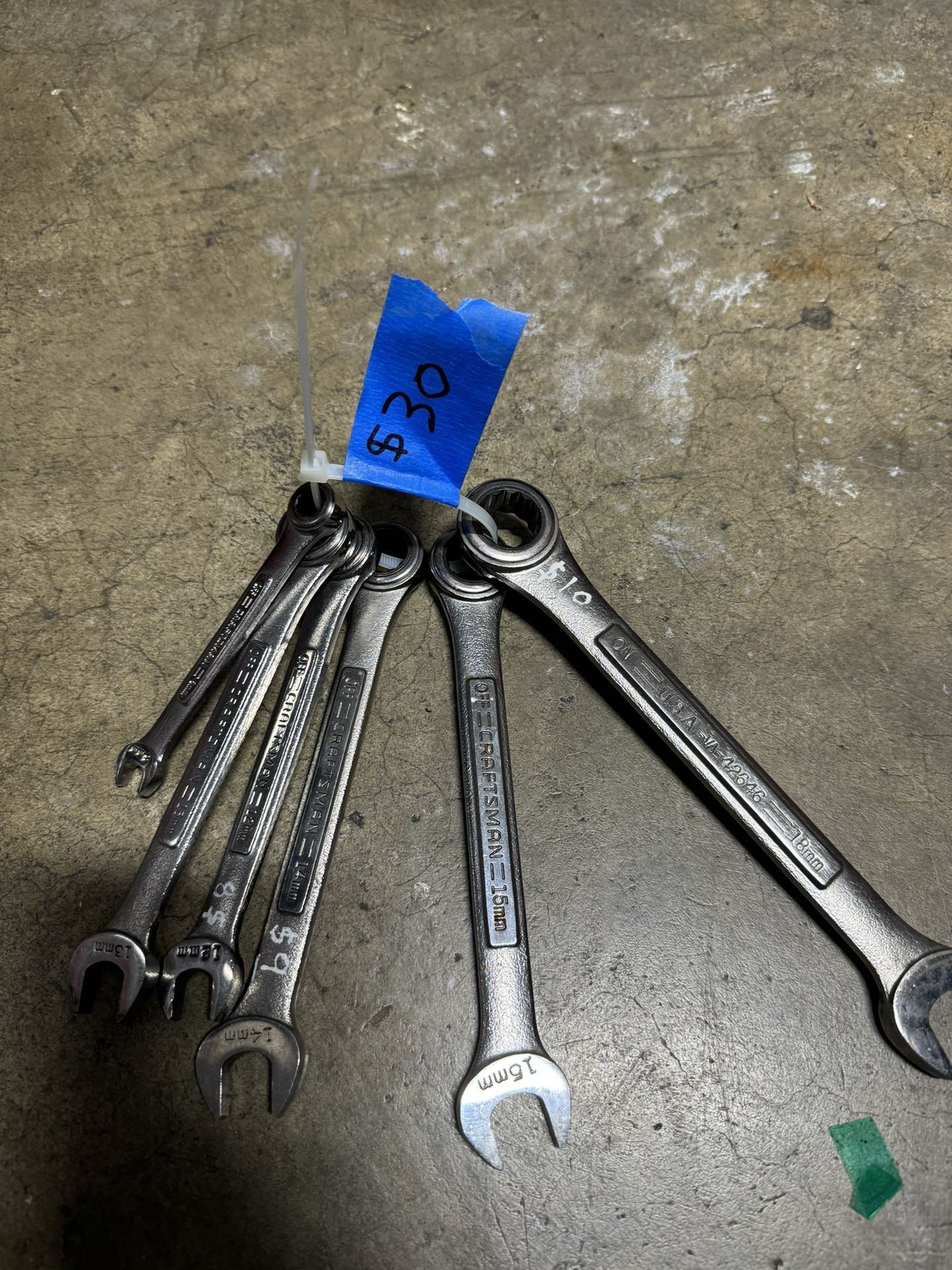 Set craftsman Wrench