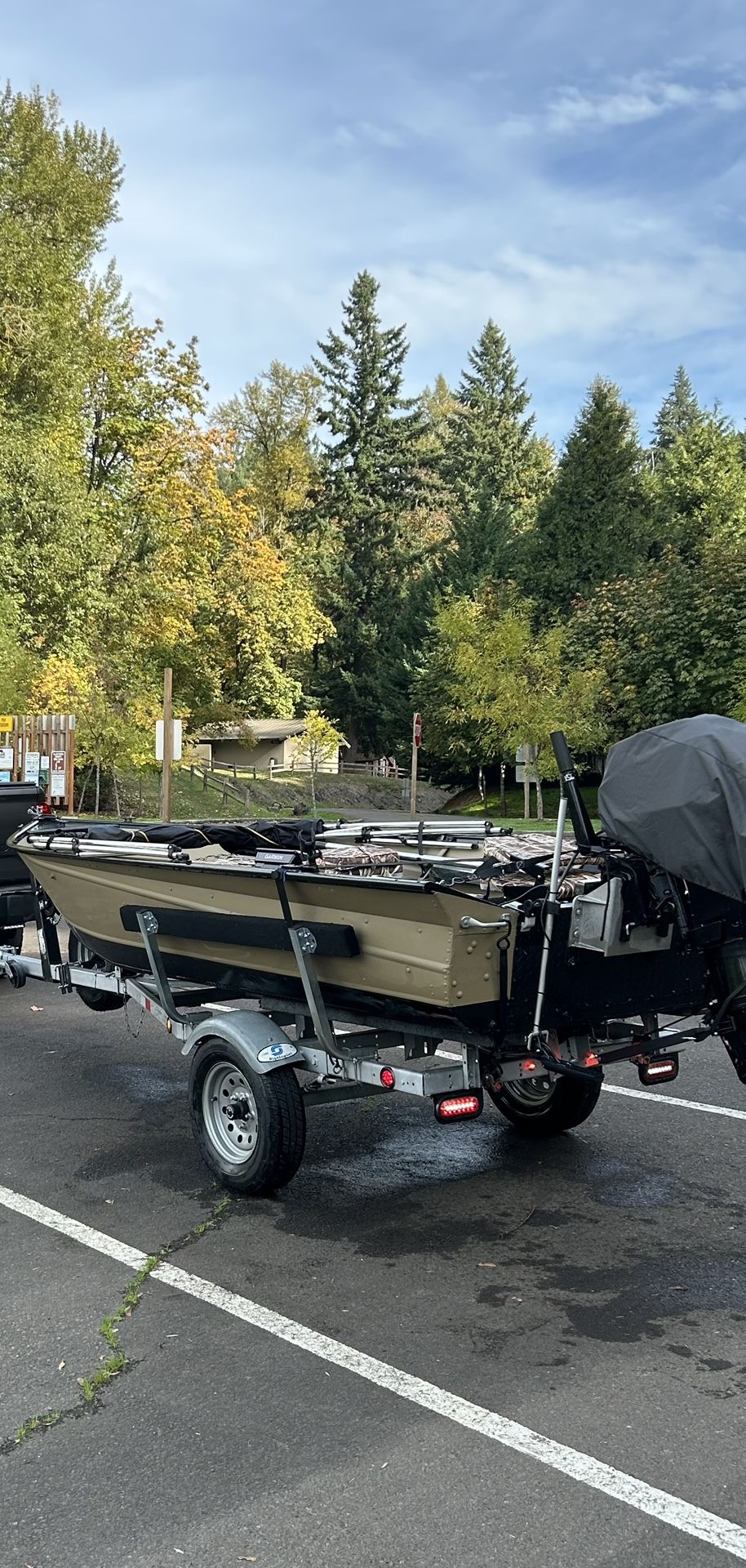 14’ 8” Valco Aluminum Boat