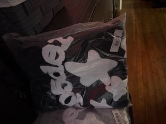 Sp5der Black Graphic T-Shirt