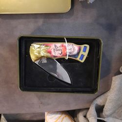Wolf Wolf Knife With Case