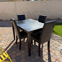 Dining Room Table W/ Chairs