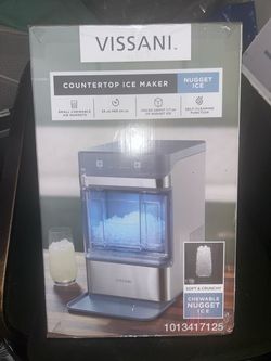 Vissani Nugget Ice Maker – 34 LBS/Day – Stainless Steel – NEW IN BOX 🧊🔥