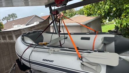 Dingy 8.10’ new battery,electric motor