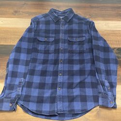 MOSSIMO Supply Co. Thick Royal Blue Flannel