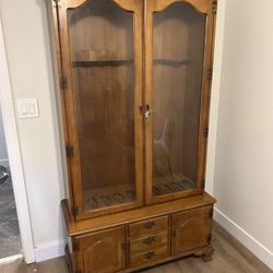 Vintage Rifle Cabinet