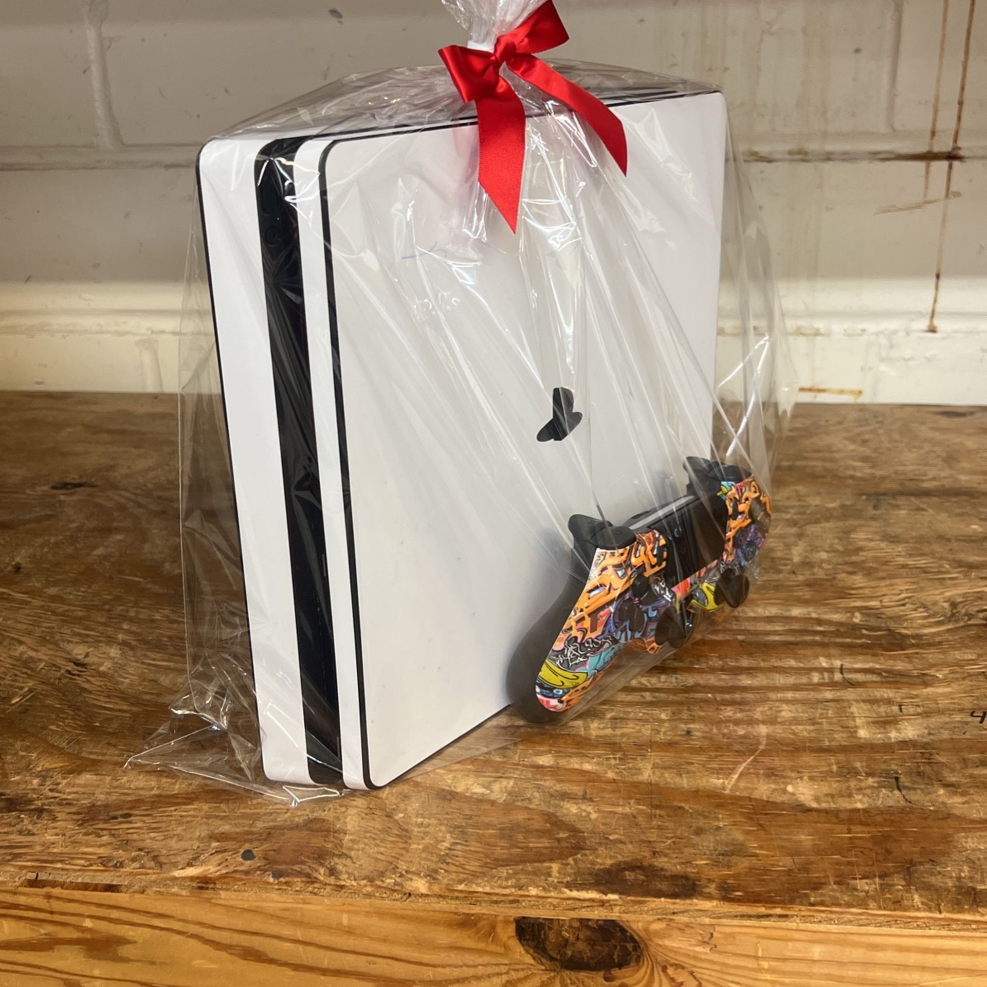 PlayStation Slim With Cords And Controller