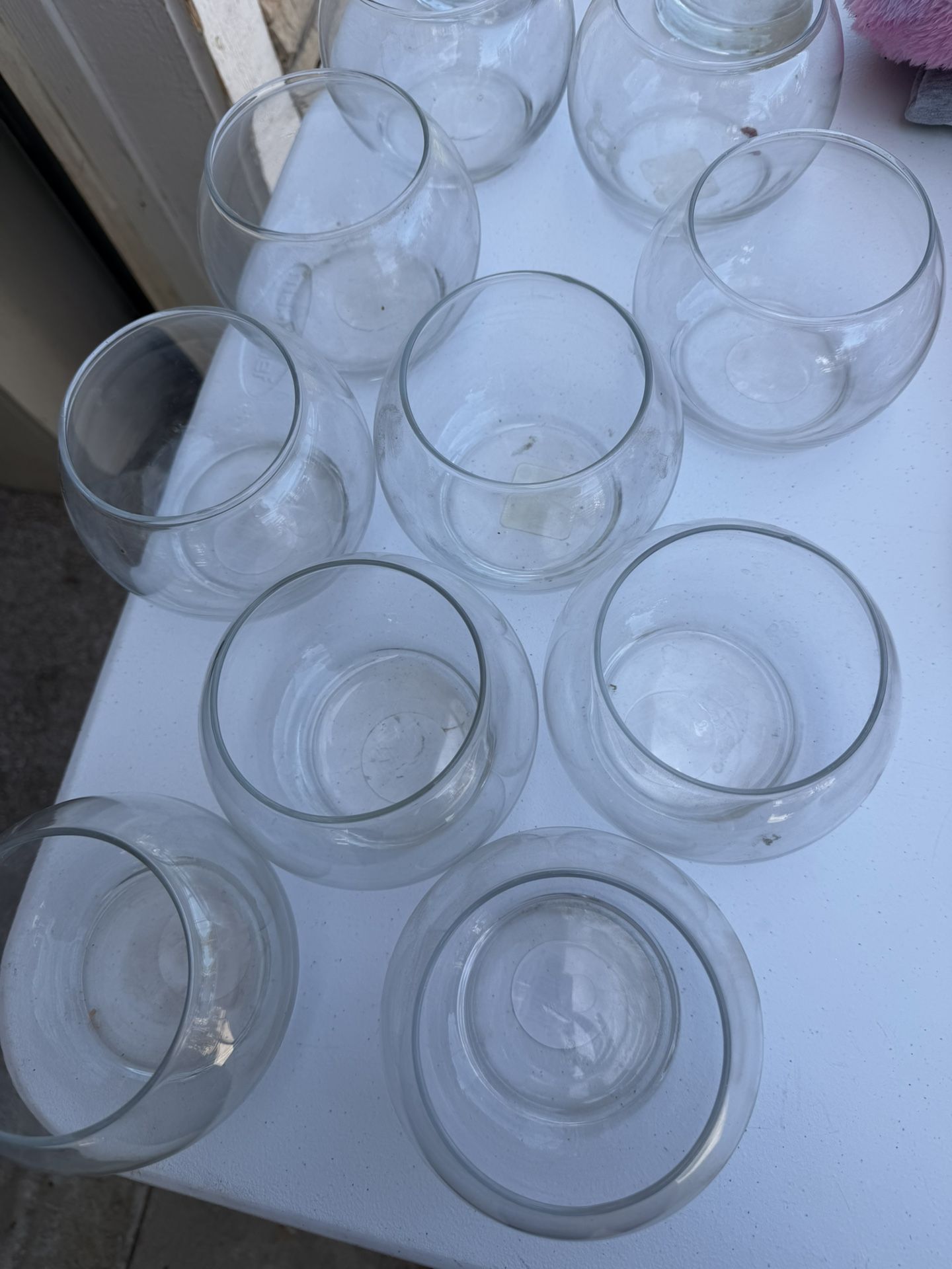 Bases De Cristal 10 Piesas