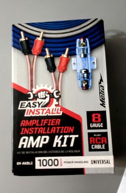 Amplifier Install Kit + Line Output Converter