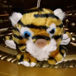 Small Plush Tiger Like New 