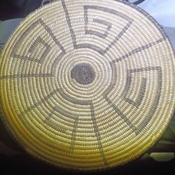 Pima Indian Basket Antique American Art