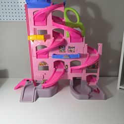 Pink Little People Wheelies rampway