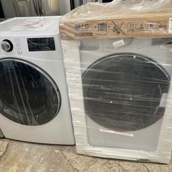 LG Washer and Gas Dryer Front Load