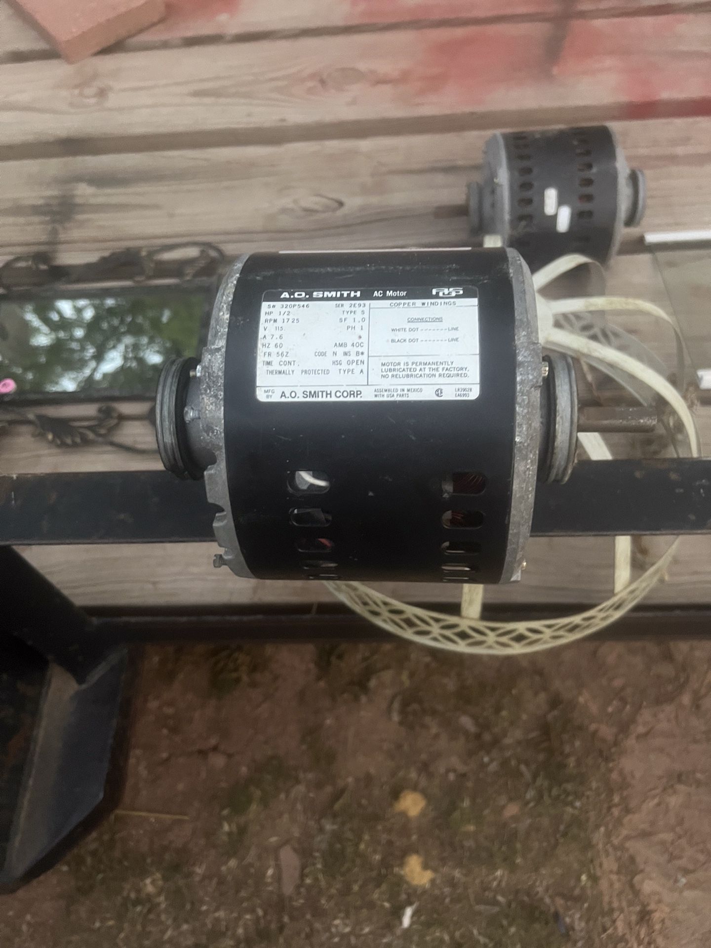 1/2 Horse Two Speed Motorb