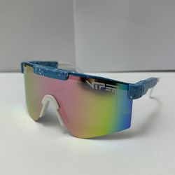 Pit Viper Sunglasses Blue And Pink 
