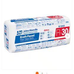 R 30 INSULATION 24×48 % FELT UNDERLAYMENT 